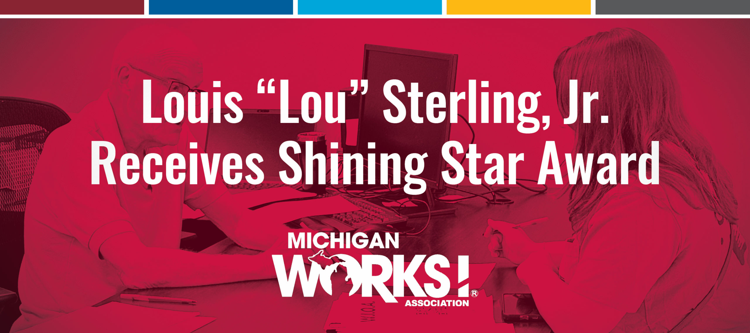 Read more about the article Michigan Works! Association Honors the Late Louis Sterling with Shining Star Award