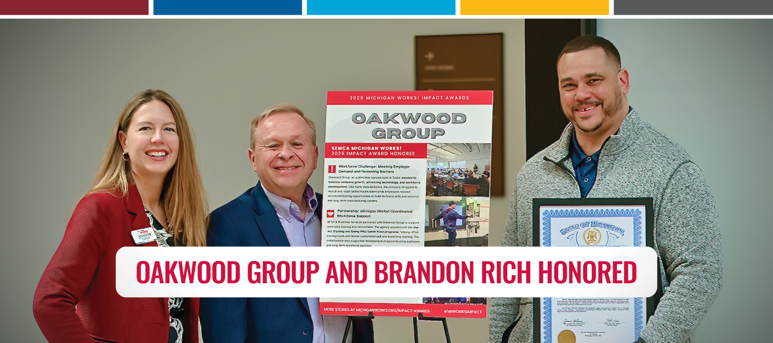 Read more about the article Brandon Rich and Oakwood Group Receive 2026 Impact Award